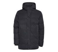 Blend BHOuterwear Herren Jacke Winterjacke Steppjacke mit Kapuze Druckknöpfe Reißverschlusstaschen Rippbündchen Regular fit, Größe:XL, Farbe:Black (194007)
