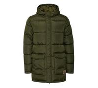 Blend BHOuterwear Herren Jacke Winterjacke Steppjacke mit Kapuze Eingrifftaschen Druckknöpfe Regular fit, Größe:S, Farbe:Forest Night (190414)