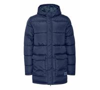 Blend BHOuterwear Herren Jacke Winterjacke Steppjacke mit Kapuze Eingrifftaschen Druckknöpfe Regular fit, Größe:XL, Farbe:Dress Blues (194024)