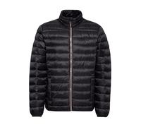 Blend BHOuterwear Herren Steppjacke Übergangsjacke Jacke mit Stehkragen Reißverschluss Label-Details Regular fit, Größe:L, Farbe:Black (194007)