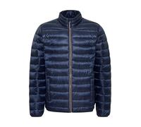 Blend BHOuterwear Herren Steppjacke Übergangsjacke Jacke mit Stehkragen Reißverschluss Label-Details Regular fit, Größe:XXL, Farbe:Dress Blues (194024)