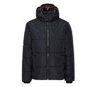 Blend BHOuterwear Herren Steppjacke Winterjacke Jacke mit abnehmbarer Kapuze Kordelzug Rippbündchen Eingrifftaschen Regular fit, Größe:M, Farbe:Black (194007)