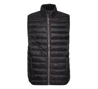 Blend BHOuterwear Herren Weste Steppweste Outdoor Weste mit hochschließendem Kragen Reißverschluss Eingrifftaschen Regular fit, Größe:S, Farbe:Black (194007)