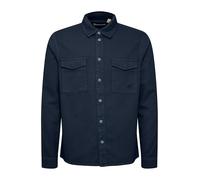 BLEND Langarmhemd Herren Regular Fit Baumwolle blau, XXL