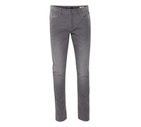 5-Pocket-Jeans BLEND "5-Pocket-Hose BHPico", Herren, Gr. 31, Länge 30, grau (denim dunkelgrau), Jeans, Obermaterial: 98% Baumwolle CO. 2% Elasthan EL., unifarben, Casual, skinny fit, Hosen 5-Pocket-Je