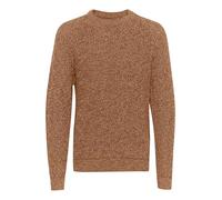 Blend BHPullover Herren Strickpullover Grobstrick Pullover Pulli mit Rundhals 100% Baumwolle Slim fit, Größe:XL, Farbe:Toffee (181031)
