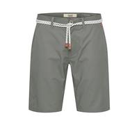 Blend BHRagna Herren Chino Shorts Bermuda Kurze Hose mit Kordel-Gürtel Gesäßtasche Eingrifftaschen 100% Baumwolle Regular fit, Größe:2XL, Farbe:Granite (70147)