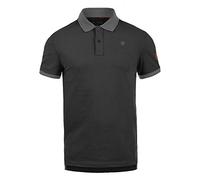 Poloshirt BLEND "Poloshirt BHRalf", Herren, Gr. M, schwarz, Web, Obermaterial: 100% Baumwolle CO., casual, regular fit, Kurzarm, Shirts (52834007-M) schwarz