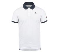 Blend BHRalf Herren Poloshirt Polohemd Shirt mit Polokragen 100% Baumwolle Regular fit, Größe:L, Farbe:White (70002)