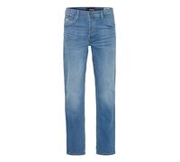 Regular-fit-Jeans BLEND "BL-Rock fit", Herren, Gr. 30, Länge 32, blau, Denim/Jeans, Obermaterial: 98% Baumwolle, 2% Elasthan, Abriebeffekte, regular fit, Jeans (90146629-30) blau