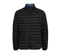 Blend Herren Steppjacke BHRomsey – gefüttert, Stehkragen – Schwarz Größe L