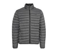 Blend Steppjacke 'Romsey' mit Label-Patch, Stehkragen, gefüttert – Herren Anthrazit XL