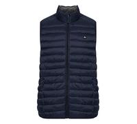 Blend BHRomsey Herren Weste Steppweste Outdoor Weste mit Stehkragen, Größe:L, Farbe:Dress Blues (194024)