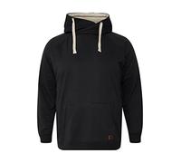 Blend BHSales Herren Kapuzenpullover Big & Tall Hoodie Vintage Pullover mit Kapuze Große Größen bis 6XL Kängurutasche Baumwollmischung Regular fit, Größe:4XL, Farbe:Black (194007)