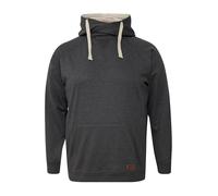 Blend BHSales Herren Kapuzenpullover Big & Tall Hoodie Vintage Pullover mit Kapuze Große Größen bis 6XL Kängurutasche Baumwollmischung Regular fit, Größe:4XL, Farbe:Charcoal Mix (200278)