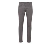 Blend BHSaturn Herren Chino Hose Stoffhose mit Stretch Eingrifftaschen Baumwollmischung Regular fit, Größe:34/30, Farbe:Granite (70147)