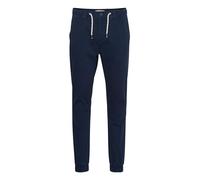 Chinohose BLEND "BHSelli", Herren, Gr. L, US-Größen, blau (navy), Web, 98% Baumwolle, 2% Elasthan, unifarben, regular fit lang, Hosen Chinohose, Klassische Chinohose (44613716-L) navy
