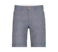 Chinoshorts BLEND "BHSergio", Herren, Gr. L, US-Größen, navy, Web, 100% Baumwolle, regular fit kurz, Hosen Chinoshorts, Gemusterte Chino Shorts (38421244-L) navy