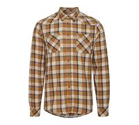 Blend BHShirt 20713360 Herren Freizeithemd Hemd kariert mit klassischem Hemdkragen aus, Größe:XXL, Farbe:Chipmunk (171044)