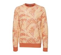 Blend 20715350 Herren Sweatshirt Pullover Pulli mit Rundhalsausschnitt O-Neck Print Sommer Blumen, Größe:XL, Farbe:Brandied Melon (161340)