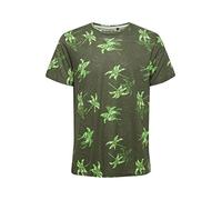 Blend BHTee - 20715333 Herren T-Shirt Longshirt, Größe:L, Farbe:Forest Night (190414)