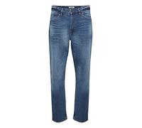 Blend BHThunder Herren Jeanshose Hose Denim Jeans mit Gürtelschlaufen Eingrifftaschen Baumwollmischung Regular fit, Größe:W32/32, Farbe:Denim Middle Blue (200291)