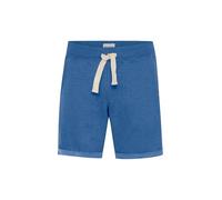 Sweatshorts BLEND "BHTimo", Herren, Gr. XL, US-Größen, blau (great blau), Sweatware, 60% Baumwolle, 40% Polyester, unifarben, regular fit kurz, Hosen Sweatshorts, Kurze Hose mit fixierten Saumkanten a