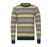 BLEND Norwegerpullover Herren grün, XL