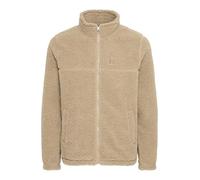 Blend BHTotem Herren Teddy-Jacke Übergangsjacke Jacke mit Stehkragen Eingrifftaschen Reißverschluss Label-Detail Regular fit, Größe:XXL, Farbe:Dune (171009)