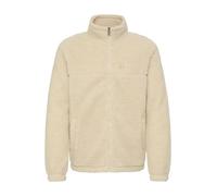 Fellimitatjacke BLEND "BHMTOTEM", Herren, Gr. M, oatmeal, 100% Polyester, unifarben, Basic, regular fit normal, normaler offener Saum, Jacken, Kuschelige Teddyjacke mit Taschen (75360267-M) oatmeal