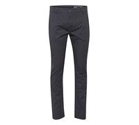Blend BHTromp Herren Chino Hose Stoffhose mit Stretch Regular Fit, Größe:32/32, Farbe:Ebony Grey (75111)