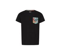 Blend BHTrop Herren T-Shirt Kurzarm Shirt 100% Baumwolle Regular Fit, Farbe: Black (194007), Größe: 2XL