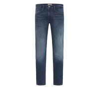 Slim-fit-Jeans BLEND "BHTwister", Herren, Gr. 33, Länge 34, denim dunkelblau, Denim/Jeans, 98% Baumwolle, 2% Elasthan, mehrfarbig, Basic, normal normal, Jeans Slim-fit-Jeans, Klassische Slim-fit-Jeans