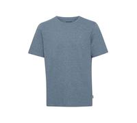 Blend BHWilton Melange Tee Herren T-Shirt Kurzarm Shirt Rundhals-Ausschnitt kleine Bruststickerei hochwertige Baumwoll-Qualität, Größe:M, Farbe:Bluestone (184217)