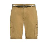 Blend Brian Herren Cargo Shorts Bermuda Kurze Hose Mit Gürtel Regular Fit, Größe:XXL, Farbe:Sand Brown (75107)