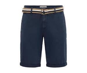 Blend Bruno Herren Chino Shorts Bermuda Kurze Hose Mit Gürtel Regular Fit, Größe:XXL, Farbe:Navy (70230)