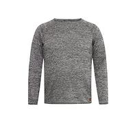 Blend BT Dan Strickpullover Herren Big & Tall Feinstrickpullover Pullover Große Größen bis 6XL, Größe:6XL, Farbe:Pewter Mix (200277)