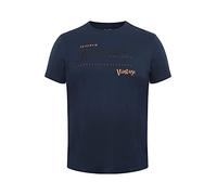 Blend BT Doppler Shirt Herren Big & Tall mit Print T-Shirt mit Aufdruck Große Größen bis 6XL aus 100% Baumwolle, Größe:3XL, Farbe:Mood Indigo (194025)