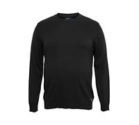 Blend BT Lars Strickpullover Herren Big & Tall Feinstrickpullover Pullover Große Größen bis 6XL, Größe:3XL, Farbe:Black (194007)