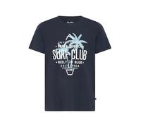 Blend Califo Herren T-Shirt Kurzarm Shirt mit Print und Rundhalsausschnitt, Größe:XL, Farbe:Dark Navy Blue (74645)
