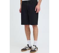 Chinoshorts BLEND "BHStipo", Herren, Gr. L, US-Größen, schwarz, Web, 98% Baumwolle, 2% Elasthan, Strukturmuster, normal knielang, Hosen Chinoshorts, Basic Chino-Shorts mit Gürtelschlaufen (97225830-L)