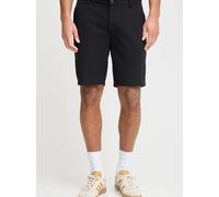 Chinoshorts BLEND "BHCodie", Herren, Gr. XL, US-Größen, schwarz, 75% Polyester, 20% Viskose, 5% Elasthan, unifarben, regular fit kurz, Hosen, Stilvolle Chino Shorts mit Eingrifftaschen (16623755-XL) s