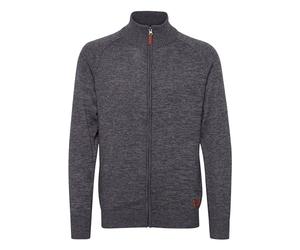 Blend Daniri Herren Strickjacke Cardigan Feinstrick Mit Stehkragen und Reißverschluss, Größe:S, Farbe:Ensign Blue (70260)