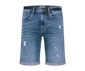 Blend Deniz Herren Jeans Shorts Kurze Denim Hose Mit Destroyed-Optik Aus Stretch-Material Regular Fit, Größe:3XL, Farbe:Denim Lightblue (76200)
