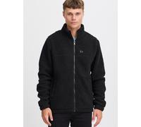 Blend BHTotem Herren Teddy-Jacke Übergangsjacke Jacke mit Stehkragen Eingrifftaschen Reißverschluss Label-Detail Regular fit, Größe:M, Farbe:Black (194007)
