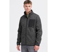 BLEND Fleecejacke Herren grau, S