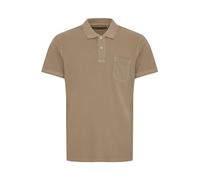Blend He BHPolo Herren Poloshirt Shirt mit Umlegekragen Brusttasche Knöpfen 100% Baumwolle Regular fit, Größe:XXL, Farbe:Crockery (161104)