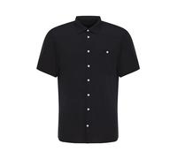 Langarmhemd BLEND "BHELLIOT SHIRT NOOS", Herren, Gr. XXL, N-Gr, schwarz, Web, Obermaterial: 100% Viskose, modisch, Langarm, Hemden (74303102-XXL) schwarz