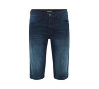 Blend He Denim Herren Jeansshorts Shorts Kurze Hose mit Eingrifftaschen Baumwollmischung Gürtelschlaufen leicht ealstisch Regular fit, Größe:L, Farbe:Denim Dark Blue (200292)