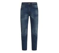 Bequeme Jeans BLEND "BHThunder", Herren, Gr. 30, Länge 34, denim middle blau, Jeans, 99% Baumwolle, 1% Elasthan, unifarben, regular fit lang, Jeans, Stilvolle Jeans mit weiter Passform (82747719-30) d